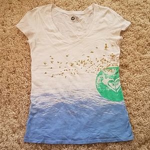 Roxy, t-shirt, size large